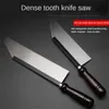 1pc japansk kniv såg kompakta tänder liten hand såg 65 #Manganese stål träbearbetning såg fruktträd beskärning såg träbearbetningsverktyg