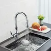 Pull Out Kitchen Faucet Shower/Stream Model Spout Tap Deck Mount Rotatable Single Handle Cold Hot Water Mixer Kitchen Sink Crane