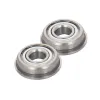 2/5pcs -Lager mit 10 x 19 x 5 mm Flanschlager F6800 F6801 F6802 F6803 F6804 F6805 F6806 F6807 ZZ Zz Z 2z Deep Rillenkugellager