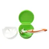 Boîte de l'organisateur dentaire Faux dentaires Boîte de bain prothèse Boîte de bain Orthodontic Rettew