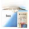 10 Paketler Dental K-File 21/25/31mm #015-040 parmak serpme kökü Kanal Dosyaları Endo el SST K Dosya Endodontik Diş Hekimliği