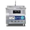 Lave-vaisselle commerciale ultrasonique à grande échelle entièrement automatique du restaurant de restaurants à grande capacité machine à lave-vaisselle
