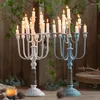 Candle Holders Retro Art Candlestick Decoration Props Creative Romantic Candlelight Dinner Table Home Decor Stick Holder