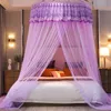 Dôme d'été suspendu moustique maison grand espace spatial universel moustique net girls chambre simple couche fil dentelle moustique net