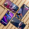 NFS Heat Car Phone Case для iPhone 14 13 12 11 XS x 8 7 6 плюс Mini Pro Max SE 2022 PC Стеклянная крышка Funda Shell