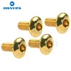 Wanyifa Titanium Bolt M5 Pinmp Vis pour les chaussures de frein à vélo de route C Posange de frein à pince 4pcs / 10pcs