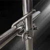 U bolt 20 25 32 40 50 M6m8 304444444GALVANIFE Двойной скрещивание трубопровода Странство Стальное разъемы Формирование скрещенное зажимное зажим