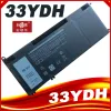 Batteries Batterie de l'ordinateur portable 33ydh pour Dell Inspiron 17 7000 773 7778 7786 7779 15 7577 13 7353 2in1 G3 15 3579 G3 17 379 G587 G7 G7 G7