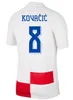3xl 4xl 2024 Koszulki piłkarskie Croacia Mandzukic Modric Perisic Kalinic Football Shirt 24 25 Croazia Rakitic Chorwacja Kovacic Full Men Men Kids Fan Wersja gracza