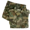 Calças camuflagem uniforme tático bdu conjunto de camisa de combate militar de combate