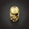 Skining Skull Head Brass EDC Outdoor Diy Paracord Faca Mercadas Artilhas Artigas de Acessórios para Pendores