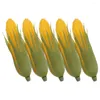 Fiori decorativi 5 pezzi di mais artificiale falsa modella PO PROPTS MERCATO DI PROPRIZIONE MERCATO