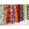 Pack de fleurs décoratives de 50 tissus colorés Garland Flower Beach Decoration Garlands Accessoire pour le mariage de voyage Fête de remise des diplômes