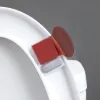 1 pcs Dispositivo di sollevamento del sedile del bagno trasparente Nordico portatile