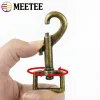 4/10pcs fibbie in metallo a lobster a lobster collare per cani da chiusura tample a spina gancella gancio a scatto Accessori hardware fai -da -da -te