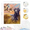 RUOPOTY DIY Painting By Numbers With Frame Adults Dogs Animals Canvas Painting Handicrafts Acrylic Paints For Diy Gift Art Suppl