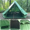 Tält och skydd B1 4-6 Person Lätt yurt tält UPF50 Glamping med Goundheet Tarp