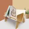 Desktop Bookshelf Student Storage Finishing Wood V-Shaped Book Storage Rack Display Holder Book Storage Holders