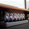 RGB Tam Renkli LED Dijital Retro Glow Analog Nixie Tüp Elektronik Saat Yaratıcı DIY İsteğe Bağlı Hediye Ev Dekoru Ekran