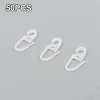 50 PCS Curtin Hooks Accesorios de cortina Cortina Cortina Plegable Ejelo de 9 mm Tratamientos de ventana de plástico NUEVO