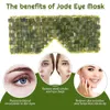 Naturalny jade kamień gua sha rolka maska ​​relaksu