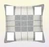 Designer Letters Throw Pillow Case Cashmere Luxury Pillows Designer Kudde Cover Pudowcase Without Core Jacquard SOFA BED Ull C9685627