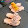 Slipper Girls Slippers 2023 Летний новый стиль носить милый лук универсальный