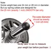 Spring Clip Collars For Weight Bar Dumbbell Lock Collar Handles Barbell Clamps Bumper Plate for Weightlifting Strength Training