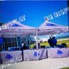 DD Gazebo pliant extérieur 10x20ft tentes publicitaires toit oxford tissu flûment portable 600D Tente de couverture imperméable Tente en tissu