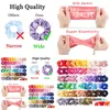 Haarzubehör 60pcs Feste Farbe Seiden Satinbänder Frauen039s oder Girls039 Schmuck Haarband geeignet für Pferdeschwanz Scrun6034809 Drop del oth39