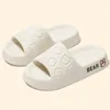 Slippers Fashion Cartoon Summer Couple Non-Slip Soft Slides Lithe Comfort Sandals Men Women Casual Ladies' Home Flip Flops