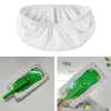 Mop Cloth Cover Thickened Elastic Band Flat Coral Fleece/Microfiber/Chenille Replacement Rotary Mop Cleaning Pad for Bathroom