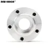 4Pcs 12mm 5 Holes Wheel Hex Hub Coupling Adapter Axle Aluminum Alloy for RC Car 1/10 1.9" 2.2" Rims TRAXXAS AXIAL TAMIYA MST