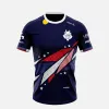 스페인 G2 팀 저지 전자 스포츠 셔츠 리그 리그 오브 레전드 G2 게임 e- 스포츠 팀 유니폼 2023 년 5 월 국가 팀 고품질 의류
