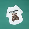 Designer Dog Summer T-Shirt Tank Top Multi kolor BB Pet Clothing Pure Cotton Elastic Classic Letter Logo T-Shirt Fadou Teddy Schnauder Tank