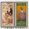 Flirt by alphonseio bucha vintage pôster impressão 1910s arte de parede de parede pintura vintage decoração de sala de casa vintage poster de anúncio vintage