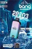 Originale Bang 20000 Puff 20k Puffs Ondosable Vapes Sigarette Elettroniche Smart Screen Vape USA E Getta 25 мл Pod Proeriempito Ricaricabile Vaper 16 Flavors