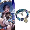 Zapasy imprezy genshin Impact Kaedehara Kazuha Bransoletka z koralika Wędrowca Balladeer wisiorek Kunekuzushi Bracelets Cosplay Rekwizyty