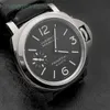 Mens relógio mecânico relógio de luxo de luxo Swiss Men's Watch, relógio de luxo automático, relógio esportivo para cara, grande diâmetro PAM00510 44 Diâmetro