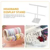 Holder Bandband Stand Organisateur en acrylique Affichage Bracelet Bracelet Bracelet Bracelet Bandeau Hoops Heatwear Watch Tie