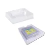 10pcs/lotto trasparente intarsio intarsio vassoio interno per i giochi Nintendo Game Boy (Color) Complete in Box Gbc Pal Japanp Versione