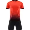 Competition Training Team Uniform Printed Childrens Adult Sports Set Mens Football Jersey