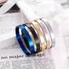 Bangle nieuwe klassieke vijf kleuren blauw mannen dames bedel armband manchet open bangle armband mode paar love sieraden bruiloft 24411