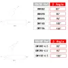 Clé Machine Cutter Carbure Cutter de fossette pour Wenxing Q33 Q31 DEFU 368A Manuel Clé duplicator Copy Machine Machine Tools