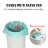 Scoop de litière pour chats intégrés avec sac de recharge Filtre filtre propre à ordures Picker à ordures pour chats