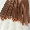 500mm Length T2 Copper Rod Dia 5/5.5/6/6.5/7/7.5/8/8.5/9/9.5/10mm Brass Metal Round Bar Solid Pure Copper Die Discharge