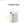 Afvalbakken Smart Trash Can Automatic Bain Arbae Bin Touchless Sensor Badkamer Trash Can Kitchen WasteBasket Adsorptie Trash Can L49