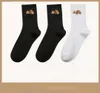 chaussettes créatrices de luxe de luxe chaussettes 2 couleurs de mode ange et hommes décontractés Pa Bear Baskable Basketball football 3 paires chaussettes B2514885