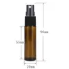 Bottiglie di stoccaggio 5x 10x da 10 ml Portable Refillable Perfume Matro Refila Spray Spray Contenitore Cosmetico Atomizzatore Regalo Regalo Regalo di Natale