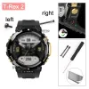 2 stks metalen schroefverbinding voor Huami Amazfit Trex 2 T-Rex Pro Accessories Watch Strap Adapter voor Xiaomi Amazfit Trex SmartWatch